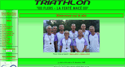 Desktop Screenshot of flers-triathlon.fr